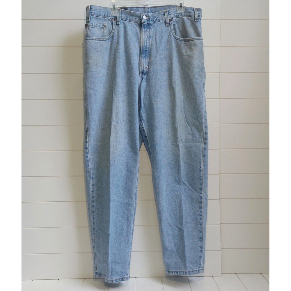 Vintage Levis 560 Loose Fit Tapered Leg Men's 38x31 Jeans Light Wash 90's USA